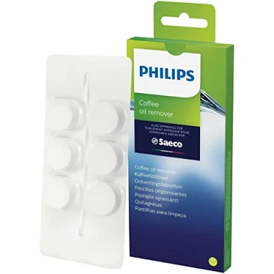 Imagen de Philips Saeco CA6704/10 Disolvente de grasa café, 6 pastillas 1,6 g, paquete 3 unidades
