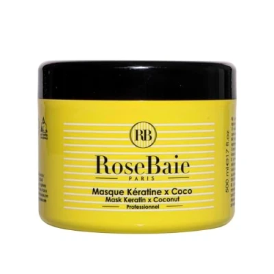 Imagen de Rose Baie Máscara de queratina rosa coco (500 ml)