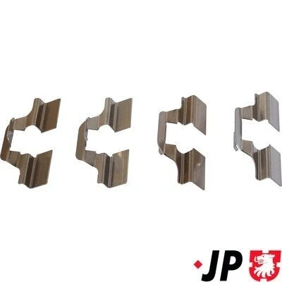 Imagen de JP GROUP 1163750410 Kit de accesorios, pastillas frenos RENAULT: CLIO 3, Megane 3 Coupe, 4, SEAT: Ibiza 2, Leon I Hatchback