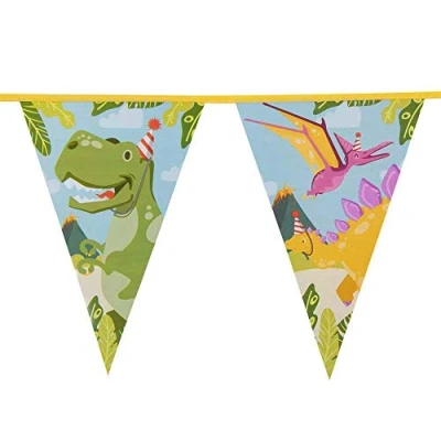 Imagen de Boland Banderines con diseño de Dinosaurio, Color Verde (50050)
