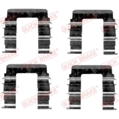 Imagen de QUICK BRAKE 109 1615 Kit de accesorios, pastillas frenos