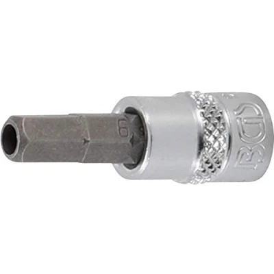 Imagen de BGS 5156 6 Punta de vaso entrada 6,3 mm (1/4&quot;) hexágono interior con perforación