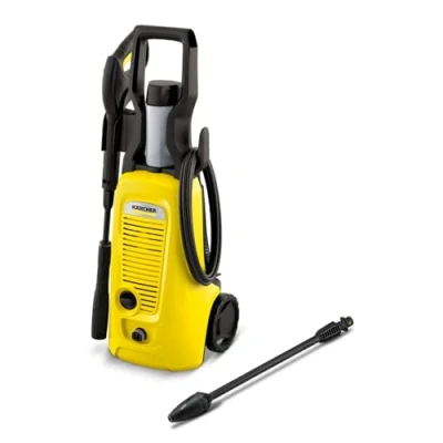 Imagen de Kärcher Hidrolimpiadora K 4 Universal, Amarillo y Negro, Cable eléctrico, presión 130 Bar, caudal 420 l/h, Rendimiento por Superficie 30 m²/h