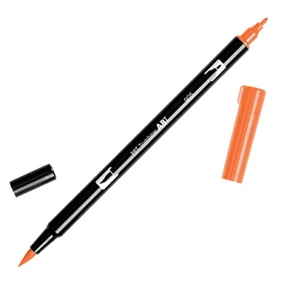 Imagen de Rotulador Abt Dual Brush 905 Red Tombow