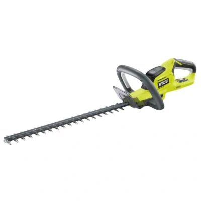 Imagen de RYOBI Cortasetos Eléctrico Inalámbrico a Batería 18V ONE+ Cuchillas de 45cm para Setos Jóvenes, Ramas Finas, Plantas Pequeñas y Ornamentos Se Entrega con 1 Funda Protectora OHT1845