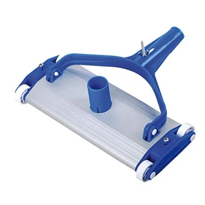 Imagen de Dpool Carro Limpiafondos aluminio 45 cm con cepillos de nylon