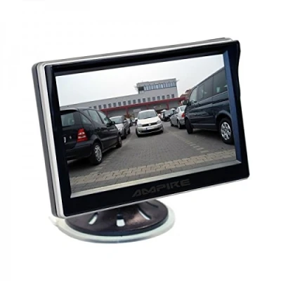 Imagen de AMPIRE TFT Monitor 12.7cm (5&#039;&#039;) im Aufbaugehäuse mit Saugnapfhalterung