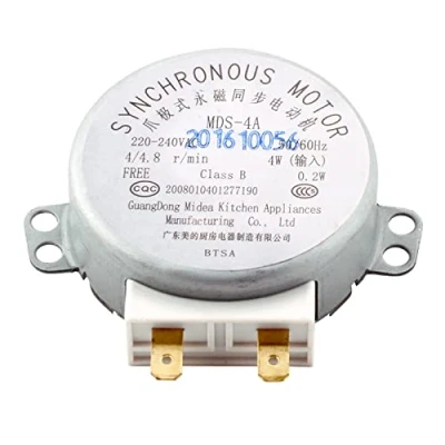 Imagen de MISUVRSE motor síncrono de 220 240 V para horno microondas MDS 4A, accesorios microondas, síncrono, 50/60 Hz, 4 W