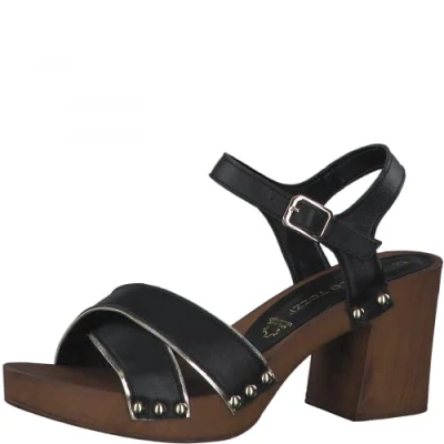 Imagen de MARCO TOZZI Sandalias de Mujer 2 28359 28, talón, Negro Nappa C, 38 EU