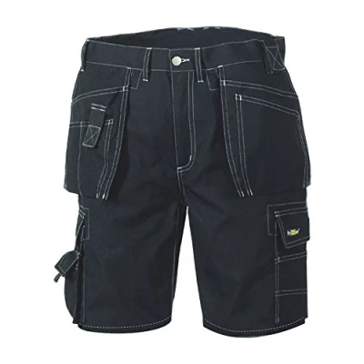 Imagen de Texxor 4341 pantalones cortos de lona&quot;bermudas&quot;, trabajo a corto/ocupación, tamaño 46, negro,