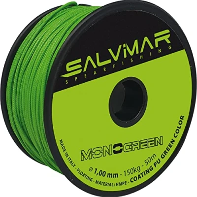 Imagen de SALVIMAR Mono Silueta, Unisex, Verde ácido, diametro 1,20mm x 100mt