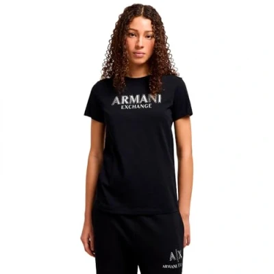 Imagen de Armani Exchange Camiseta estampada, Mujer, Talla: Small, Black