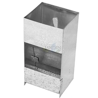 Imagen de Suinga Comedero Tolva para Conejos Macho 16x14x30 cm Dispensador de Comida Gran Capacidad Abierto Relleno Fácil Seguro Mascotas