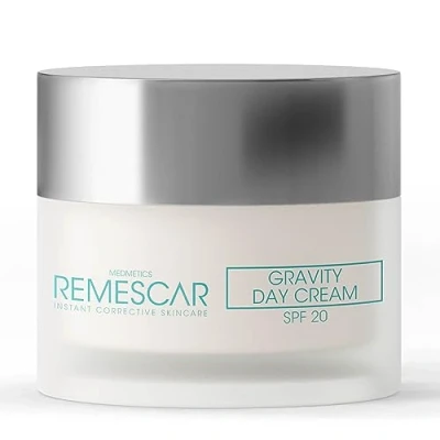 Imagen de Remescar Crema de Día Antiflacidez 50 ml Colágeno y Elastina para mejorar la Firmeza Piel Hidratante con SPF20 Acción Anti Arrugas Edad