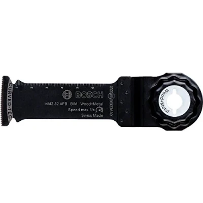 Imagen de Bosch Professional Starlock Hoja de sierra inmersión para madera y metal, BIM MAIZ 32 APB, 80 x mm