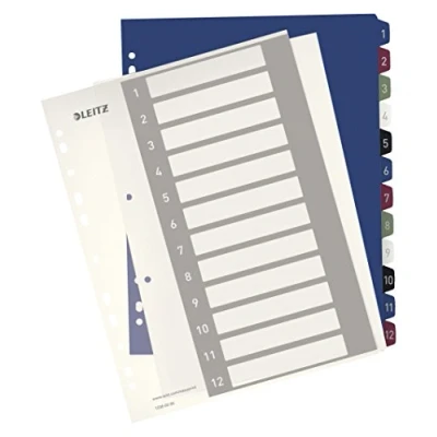 Imagen de LEITZ 12380000 Indice de proyectos imprimibles STYLE PP DIN A4 1 12