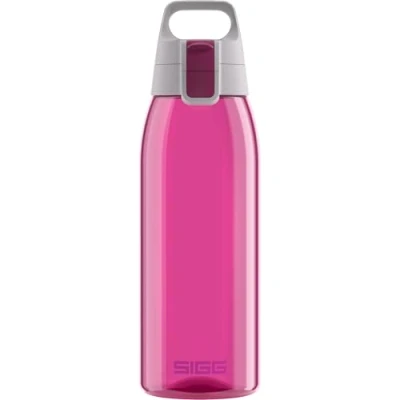 Imagen de SIGG Total Color Berry botella cantimplora (1 L), hermética sin sustancias nocivas, resistente y ligera de plástico tritán