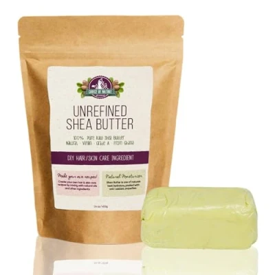 Imagen de Choice of Nature, Unrefined Shea Butter Raw Organic 16 oz / 453 g Pure Body Butter, Grade A Effective for Dry Skin, Stretch Marks, Eczema Natural Moisturizing Formula Women and Men