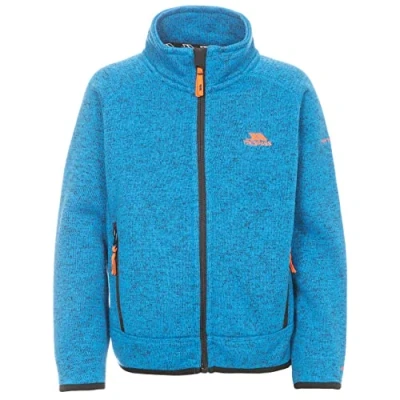 Imagen de TRESPASS Mario Chaqueta Polar para Niño, Color Bleu Chiné, tamaño Medium