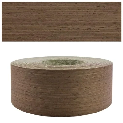 Imagen de Mprofi MT® 10m Rollo Cinta de Chapa Madera Cantoneras Para Rebordes Adhesivas Cantos Cantear Tablero Construcción Muebles Wengué 45mm