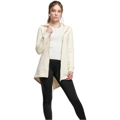Imagen de Urban Classics Parka Sudadera con cremallera, Mujer, Talla: 4XL, Whitesand