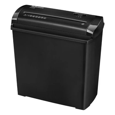 Imagen de Destructora de papel Fellowes P 25S, Destruye hasta 5 hojas en tiras 7 mm, Negro