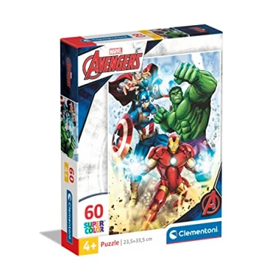 Imagen de Clementoni Puzzle Infantil 60 Piezas Avengers Desde 4 años (26193)