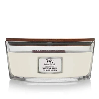 Imagen de WoodWick Scented Candle Ellipse White Tea &amp; Jasmine 9 cm / 19