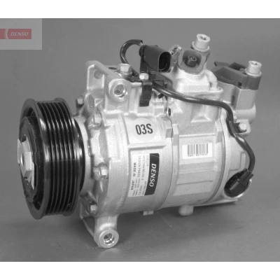 Imagen de DENSO DCP02044 Compresor de Aire Acondicionado 6SEU14C PAG 46 R 134 a AUDI: A4 B8 Berlina, Avant