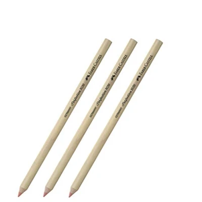 Imagen de Faber Castell Lápiz de borrar Perfection (3 x 7056, punta suave roja).