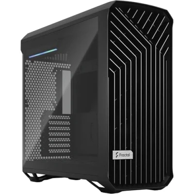 Imagen de FRACTAL DESIGN Caja Torrent Negra Cristal Templado Light Tint (FD C TOR1A 01)