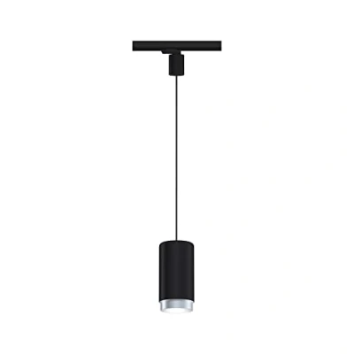 Imagen de Paulmann 95405 sistema de raíles ProRail3 péndulo Corus máx. 50 W negro raíl metal, plástico, iluminación E27