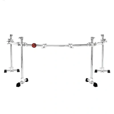 Imagen de Gibraltar Sistemas de rack, rack curvado 4 postes chrome series gcs 450c power postes, barras horizontales curvadas.