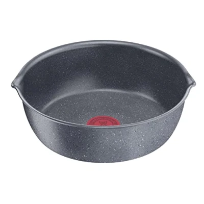 Imagen de Tefal Ingenio Sartén 22 cm, inducción, revestimiento antiadherente, multiusos, apilable, apto para lavavajillas, fabricado en Francia, Natural Force L3968302