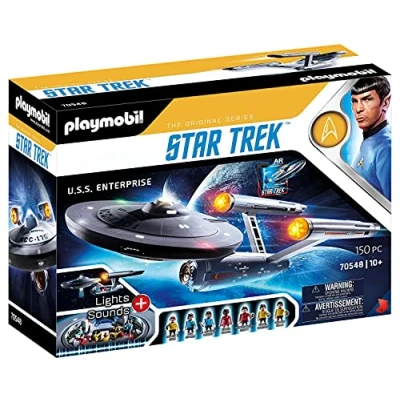 Imagen de PLAYMOBIL Star Trek 70548 U,S,S, Enterprise NCC 1701, con aplicación AR, Efectos De luz y Sonidos Originales, 10 a 99 años