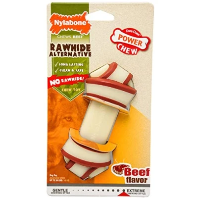 Imagen de Nylabone Rawhide Knot Bone