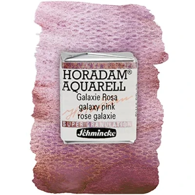 Imagen de Schmincke HORADAM® AQUARELL, Super granulación, 14 971 044 Galaxy Rosa, 1/2 bote, muy fuertes tonos granuladores, acuarelas supergranuladoras más finas