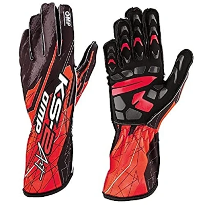 Imagen de OMP Ks 2 Art Guantes para Niño Negro/Rojo Talla 5