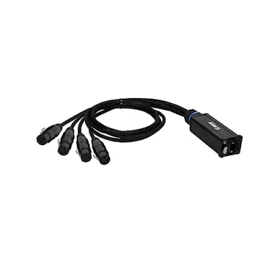 Imagen de Adam Hall Cables 4 STAR CATBOX XF3 Audio &amp; DMX, Adaptador AES/EBU auf Cat XLR 3 Pol hembra