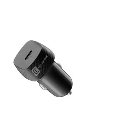 Imagen de Cargador coche CellularLine CBRUSBCPD20WK, 1 Puerto USB C, 20 W, Universal, Negro
