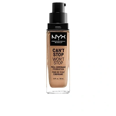 Imagen de NYX Professional Makeup Can&#039;t Stop Won&#039;t Full Coverage Base de maquillaje Neutral Buff 30 ml