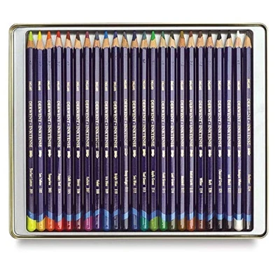 Imagen de Derwent Inktense Lápices (24 unidades), multicolor
