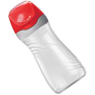 Imagen de Maped Botella de Agua Colección Origins Familia Plástico 430 ml Color Rojo Fácil Abrir Sistema Antigoteo y Antiderrames Limpieza Sencilla