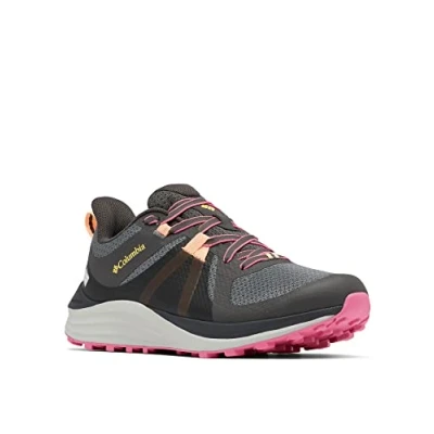 Imagen de Columbia ESCAPE PURSUIT OUTDRY WATERPROOF Zapatillas De Senderismo Y Trekking impermeables Mujer , Gris (Dark Grey x Wild Geranium), 39.5 EU
