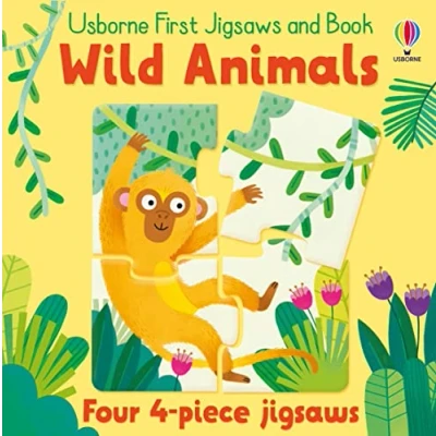 Imagen de Usborne first jigsaws and book wild