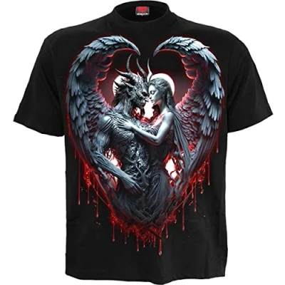 Imagen de Spiral Solemn Vow Hombre Camiseta Negro L 100% algodón Regular