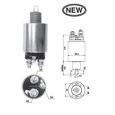 Imagen de MAGNETI MARELLI 940113050539 Interruptor magnético, estárter VOLVO: S40 II