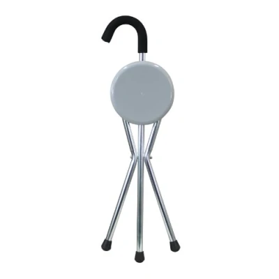 Imagen de Aidapt Seat Cane Caña con Asiento Plegable, Plateado (Silver/Grey), 850 x 280 60 mm, 0.78 kg