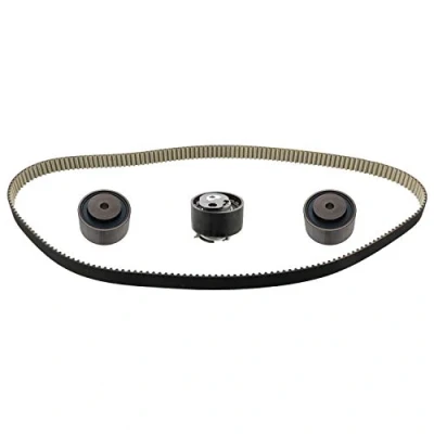Imagen de FEBI BILSTEIN 104795 Kit de correa distribución 195 con perfil redondeado dientes incl. rodillo tensor, rodillos guía