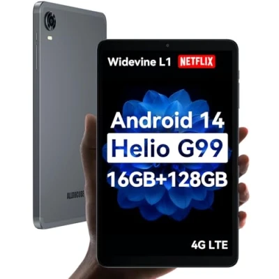 Imagen de ALLDOCUBE Tablet iPlay60 Mini Pro 8,4&quot;, Android 14, Helio G99, 16+128GB (512GB TF), 1920x1200 FHD, Widevine L1, 6050mAh, 5MP/13MP, 4G LTE, estéreo, reconocimiento Facial, giroscopio 6 Ejes